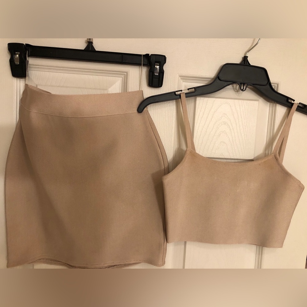 Two piece tan set